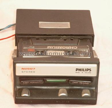 Auto-Cassetta N2607 /00 Stereo; Philips; Eindhoven (ID = 111404) Enrég.-R
