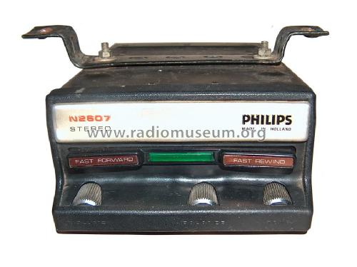 Auto-Cassetta N2607 /00 Stereo; Philips; Eindhoven (ID = 472815) Sonido-V