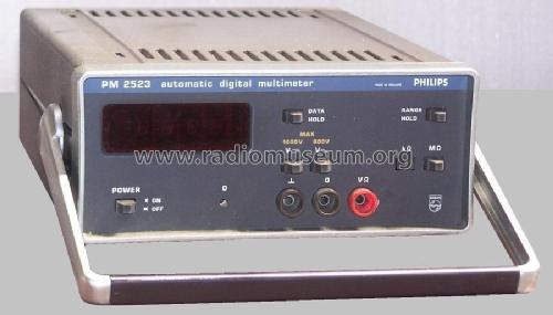 Automatic Digital Multimeter PM 2523; Philips; Eindhoven (ID = 1752929) Equipment