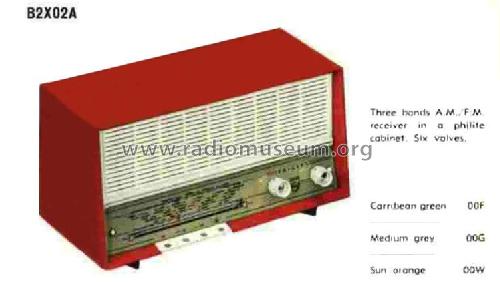 B2X02A /00F /00G /00W; Philips; Eindhoven (ID = 2436194) Radio