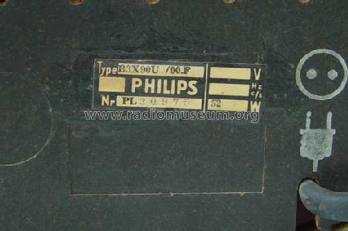 B3X90U /00F; Philips Belgium (ID = 151030) Radio