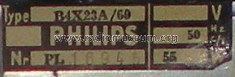 B4X23A /69; Philips Belgium (ID = 1055349) Radio