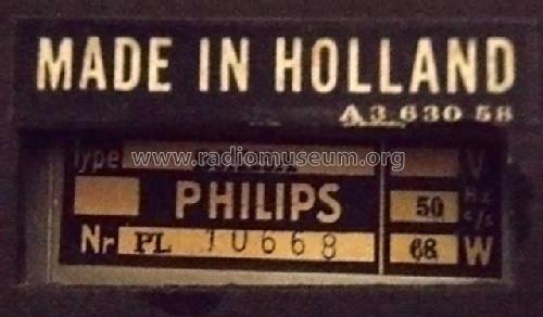 B6X25A /70; Philips; Eindhoven (ID = 545127) Radio