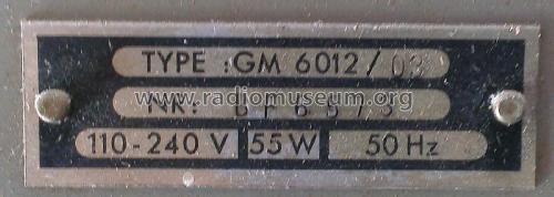Breitband-Millivoltmeter GM6012; Philips; Eindhoven (ID = 1961568) Ausrüstung