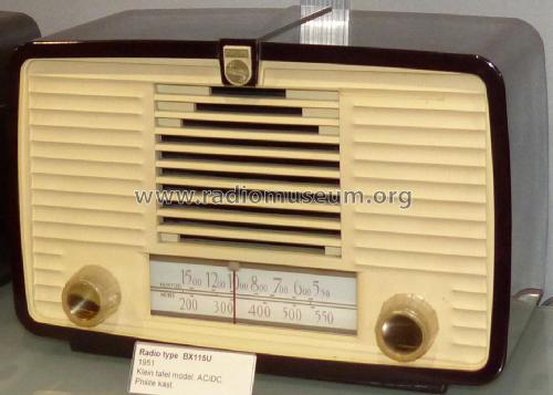 BX115U ; Philips; Eindhoven (ID = 2122524) Radio