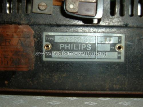 BX272U-20; Philips Belgium (ID = 36616) Radio