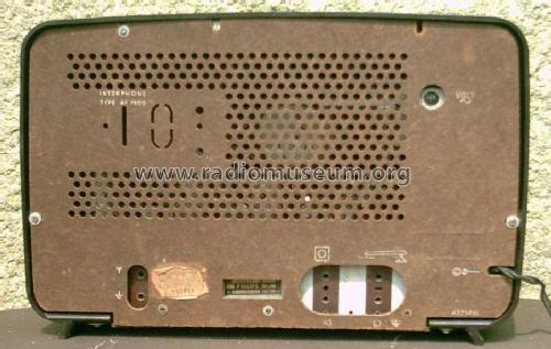 BX321A /10; Philips; Eindhoven (ID = 137452) Radio