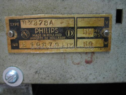 BX373A; Philips; Eindhoven (ID = 2359446) Radio