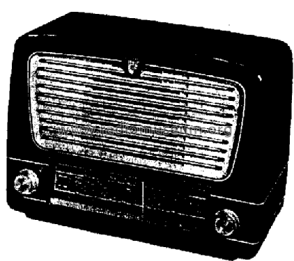 BX435A; Philips; Eindhoven (ID = 32011) Radio