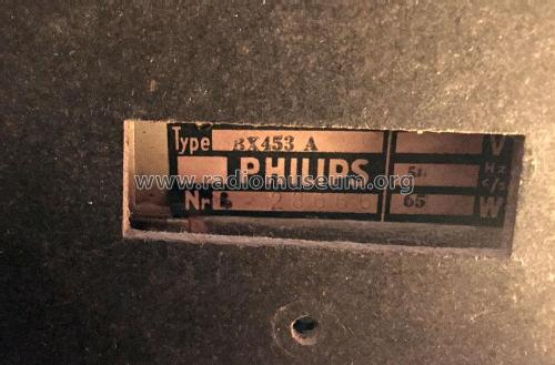 BX453A; Philips Belgium (ID = 2253531) Radio