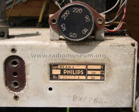 BX626A; Philips; Eindhoven (ID = 1834661) Radio