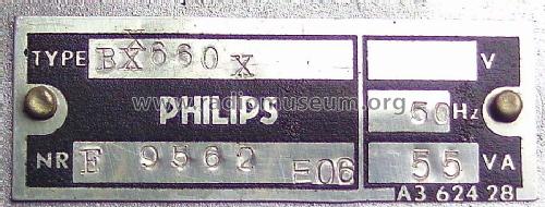 BX660X; Philips; Eindhoven (ID = 844793) Radio