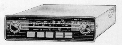 Cabrio N5X04T /22; Philips; Eindhoven (ID = 40642) Car Radio