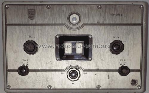 Calibrating Oscillator GM2885; Philips; Eindhoven (ID = 2932624) Equipment