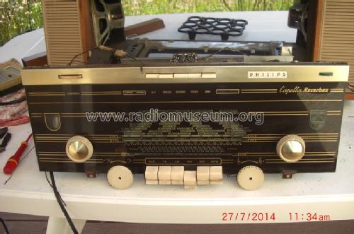 Capella Reverbeo B7X43A /22; Philips; Eindhoven (ID = 1690170) Radio