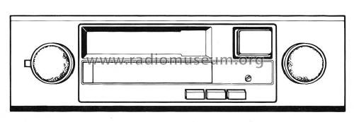 Cassette auto radio 22AC510 /00; Philips France; (ID = 1995226) Car Radio