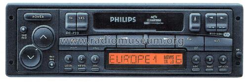 Cassette car radio 22DC722 /00; Philips; Eindhoven (ID = 1983876) Car Radio