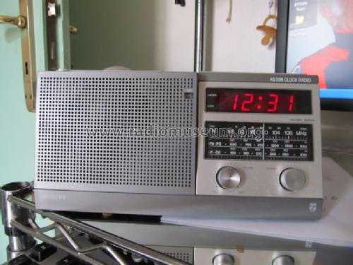Clock Radio 396 90AS396 /00 /15 /40; Philips; Eindhoven (ID = 1063568) Radio