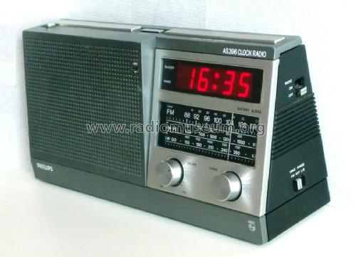 Clock Radio 396 90AS396 /00 /15 /40; Philips; Eindhoven (ID = 2163773) Radio