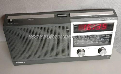 Clock Radio 396 90AS396 /00 /15 /40; Philips; Eindhoven (ID = 2163775) Radio