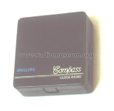 Compass Clock Radio D1858 /02R /03R; Philips; Eindhoven (ID = 442410) Radio