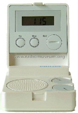 Compass Clock Radio D1858 /02R /03R; Philips; Eindhoven (ID = 585520) Radio