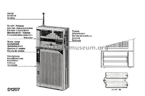 D1207; Philips; Eindhoven (ID = 1521114) Radio