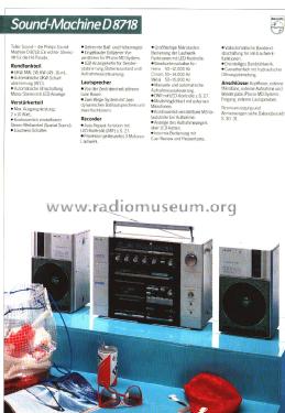D8718 /00 /02 /05; Philips - Österreich (ID = 2157130) Radio