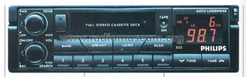 DC322; Philips; Eindhoven (ID = 2110088) Car Radio
