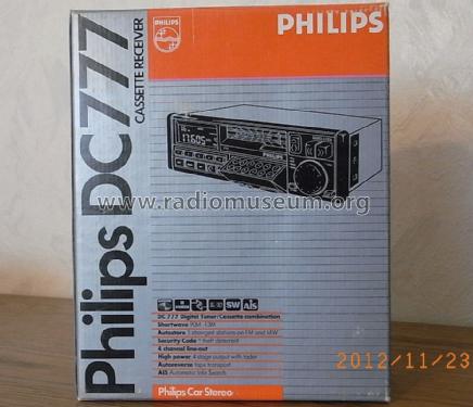 777 90DC777 /02; Philips, Singapore (ID = 1346333) Car Radio