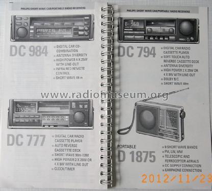 777 90DC777 /02; Philips, Singapore (ID = 1346334) Car Radio