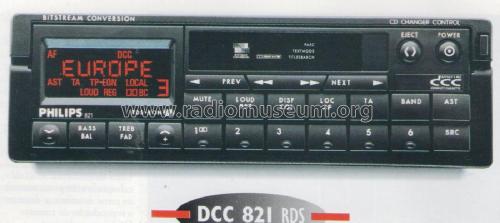 DCC 821 22DC821 /00R; Philips Radios - (ID = 2094775) Car Radio