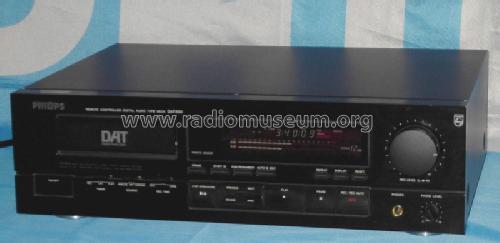 Digital Audio Tape Deck DAT850/00R; Philips; Eindhoven (ID = 457872) R-Player