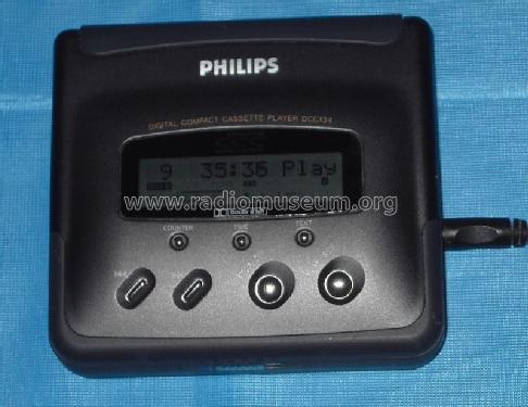 Digital Compact Cassette Player DCC134 /00; Philips; Eindhoven (ID = 589306) R-Player