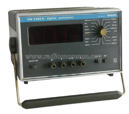 Digital Multimeter PM2422 /A2 /A5; Philips; Eindhoven (ID = 2299088) Equipment