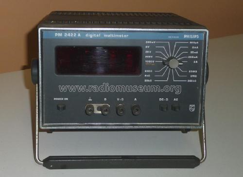 Digital Multimeter PM2422 /A2 /A5; Philips; Eindhoven (ID = 1037841) Equipment