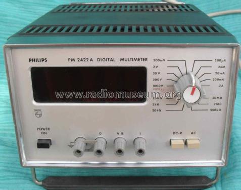 Digital Multimeter PM2422 /A2 /A5; Philips; Eindhoven (ID = 1450335) Equipment