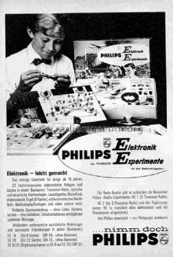 Electronic Engineer / Elektronik Experimente EE 8; Philips; Eindhoven (ID = 742635) Kit