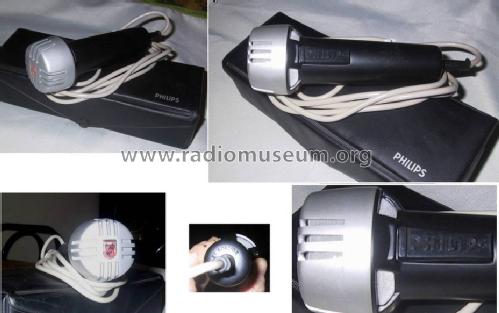Dynamic Microphone EL6061 /02; Philips; Eindhoven (ID = 1619515) Microphone/PU