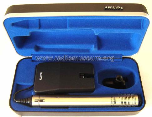 Electret Condensor Microphone N8500; Philips; Eindhoven (ID = 1761090) Microphone/PU