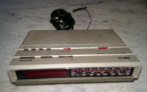 Electronic Clock Radio D3130 /00; Philips; Eindhoven (ID = 2581566) Radio