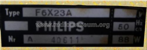 F6X23A; Philips; Eindhoven (ID = 1860173) Radio