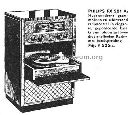 FX501A; Philips; Eindhoven (ID = 2389650) Radio
