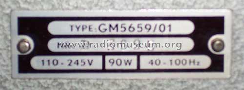 Oszilloskop GM5659; Philips; Eindhoven (ID = 355286) Ausrüstung