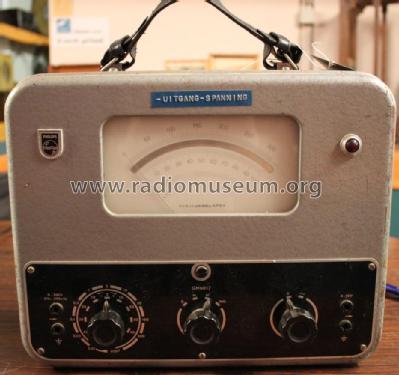 L.F. Versterker-Voltmeter - AF Amplifier-Voltmeter GM6017 /02; Philips; Eindhoven (ID = 1785630) Equipment