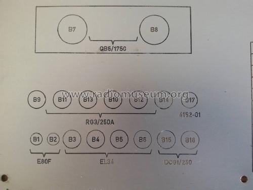 Großverstärker EL6472/00; Philips; Eindhoven (ID = 2366961) Ampl/Mixer