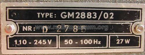 HF- Signalgenerator / Oszillator GM2883/02; Philips; Eindhoven (ID = 1316465) Equipment