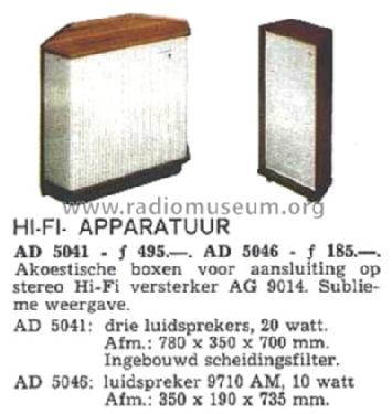 Hi-Fi Luidspreker-Combinatie AD5046; Philips; Eindhoven (ID = 1147240) Altavoz-Au