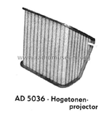 Hogetonenprojector AD5036; Philips; Eindhoven (ID = 1145632) Speaker-P