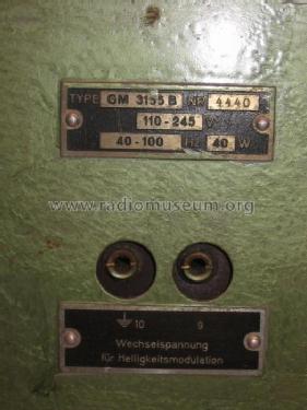 Kathograph II GM3155B; Philips Electro (ID = 119731) Equipment